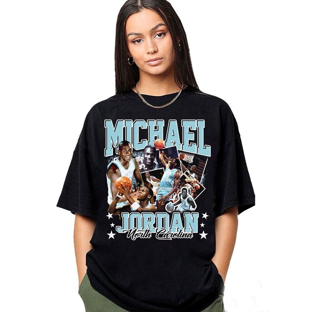 Michael Jordan Shirt 90S Basketball Bootleg Style Tshirt
